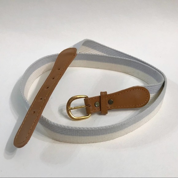 🧁LAST CHANCE 2 belts. Navy, two tone blue & white - Picture 3 of 7